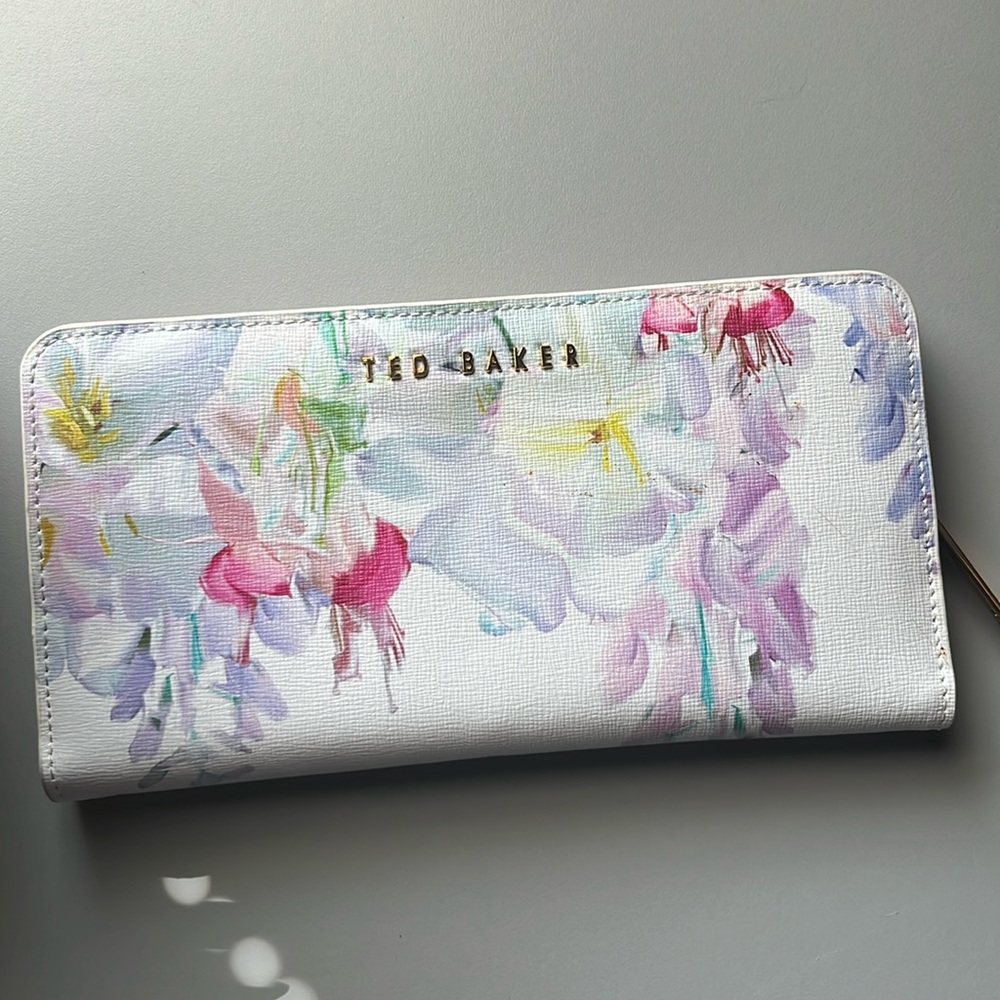 Ted baker floral wallet